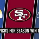 NFL Predictions and Free Picks for Rams, 49ers and Seahawks NFL Regular Season Win Totals
