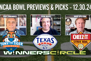 Sean Higgs,Doug Upstone,College Football,LSU,Baylor,Illinois,South Carolina,Louisville,Washington,Winners Circle,College Football Bowls