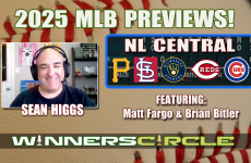 Matt Fargo,Brian Bitler,Sean Higgs,Winners Circle Sports Betting Podcast,MLB,Odds,Win totals,Best bets,NL Central,NL Central Preview,MLB Preview,Brewers,Cardinals,Cubs,Reds,Pirates