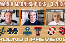 St. John’s vs. Omaha,San Diego vs. Michigan,Wilmington vs. Texas Tech,Sean Higgs,Doug Upstone,Chip Chirimbes,Winners Circle,March Madness,March Madness First Round Best Bets,MARCH MADNESS PREVIEWS