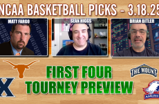 NCAA,First Four,NCAA First Four Picks,Matt Fargo,Brian Bitler,Sean Higgs,Xavier,Texas,Mount St. Mary's ,American,NCAA First Four Tournament Picks:,Mount St. Mary's vs American,Xavier vs Texas