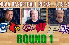 Brian Bitler,Matt Fargo,Sean Higgs,Creighton,March Madness,March Madness First Round Picks,March Madness First Round Best Bets,Creighton vs. Louisville,High Point vs. Purdue,Montana vs. Wisconsin,gambling,sports betting,March Madness Predictions,Predictions