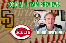 MLB,Doug Upstone,MLB Seaons Previews,San Diego Padres,Cincinnati Reds,MLB Futures,Win totals,Word Series Odds,MLB Best Bets,MLB 2025 Season Preview,Free Picks