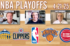 NBA Playoff Picks,Pistons vs Knicks,Clippers vs Nuggets,Doug Upstone,Chip Chirimbes,Sean Higgs,NBA Playoff Preview,Clippers,Nuggets,Pistons,Knicks