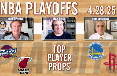 NBA,NBA Playoff Picks,Cavaliers vs Heat,Rockets vs Warriors,Sean Higgs,Chip Chirimbes,Doug Upstone,Player Props,NBA Player Props,NBA Best Bets