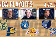 Matt Fargo,Brian Bitler,Sean Higgs,Bucks vs Pacers,Grizzlies vs Thunder,Timberwolves vs Lakers,Winners Circle,NBA Playoffs,NBA Playoff Free Picks Today
