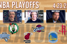 Winners Circle,Free NBA Playoff Picks,NBA,NBA Playoffs,NBA Playoff Previews,Matt Fargo,Sean Higgs,Brian Bitler,Magic vs Celtics,Heat vs Cavs,Warriors vs Rockets