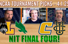 North Texas vs. UC Irvine,Chattanooga vs. Loyola Chicago.,NIT,NIT Final Four,College Basketball,Winners Circle,Sean Higgs,Brian Bitler,Matt Fargo,NIT Final Four Picks