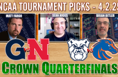Winners Circle,College Basketball,Matt Fargo,Brian Bitler,Sean Higgs,Crown Quarterfinals Picks,Nebraska vs Georgetown,Butler vs Boise State,Best Bets