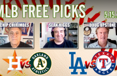 MLB,MLB Free Picks,MLB Picks Today,Sean Higgs,Doug Upstone,Chip Chirimbes,Athletics vs Dodgers,Astros vs Rangers,MLB Best Bets