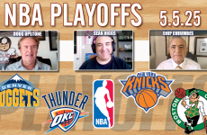 NBA Playoff Picks,NBA,NBA Playoffs,NBA Picks,Doug Upstone,Chip Chirimbes,Sean Higgs,Knicks at Celtics,Nuggets at Thunder,OKC,Denver,New York Knicks,Boston Celtics,NBA Best Bets,Jayson Tatum,Jalen Brunson,Shai,Nikola Jokic,NBA Betting