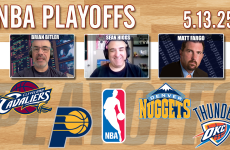 NBA Playoffs,NBA,NBA Playoffs Free Picks,Cavs vs Pacers,Nuggets,OKC,Nuggets vs OKC,NBA Best Bets,Matt Fargo,Brian Bitler,Sean Higgs,NBA Playoff Previews,NBA Picks,NBA Free Picks,NBA Best Bets Today