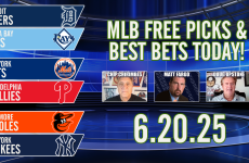 MLB Free Picks & Best Bets Today 6/20/2025,Tigers vs Rays,Orioles vs Yankees,Mets vs Phillies,Winners Circle,MLB,Doug Upstone,Matt Fargo,Chip Chirimbes,MLB Predictions