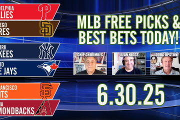 Doug Upstone,Chip Chirimbes,Sean Higgs,Winners Circle,MLB Free picks Today,Padres vs Phillies,Yankees vs Blue Jays,MLB Free Picks Today 6/30/2025