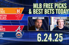 MLB Free Picks & Best Bets Today 6/24/2025,Mets vs Braves,Phillies vs Astros,MLB,MLB Picks,MLB Picks Today,Sean Higgs,Matt Fargo,MLB Best Bets