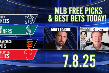 Winners Circle,MLB,MLB Best Bets,Doug Upstone,Matt Fargo,Mariners vs Yankees,Phillies vs Giants,MLB Free Picks & Best Bets Today 7/8/2025