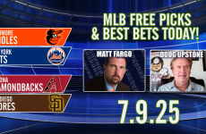 Doug Upstone,Matt Fargo,Mets vs Orioles,Diamondbacks vs Padres,Winners Circle,MLB,MLB Best Bets,MLB Predictions,MLB Free Picks & Best Bets Today 7/9/2025