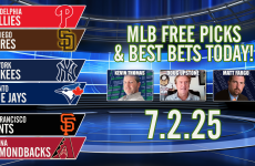 Doug Upstone,Kevin Thomas,Matt Fargo,MLB Picks,Padres vs Phillies,Yankees vs Blue Jays,Giants vs Diamondbacks,Winners Circle,MLB best bets,MLB Free Picks & Bets Today 7/2/2025