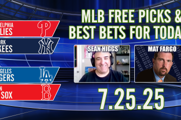 Sean Higgs,MLB,MLB Picks,MLB Best Bets,MLB Best Bets Today,Phillies,Yankees,dodgers,Red Sox,Phillies vs Yankees Best Bets Today,Dodgers vs Red Sox Best Bets Today,MLB Free Picks & Best Bets Today 7/25/2025