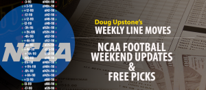 College Football,Week 0,Line Moves,College Football Free Picks,College Football Best Bets,Sam Houston State,Western Kentucky,Sam Houston State vs Western Kentucky,Stanford,Stanford vs Hawai'i,Fresno State,Kansas,Fresno State vs Kansas,Western Kentucky -10,Stanford +2,Doug Upstone,College Football Betting Advice,Kansas -12.5