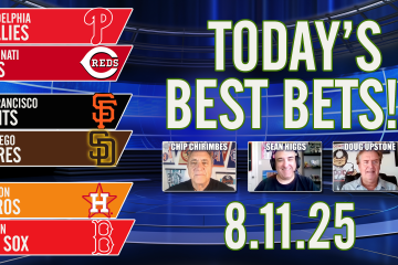 MLB Free Picks,MLB,MLB Best Bets,Red Sox vs Astros,Phillies vs Reds,Giants vs Padres,Doug Upstone,Chip Chirimbes,Sean Higgs,MLB Free Picks and Best Bets for August 11 2025