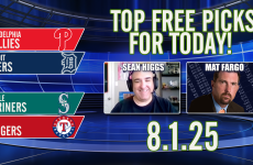 Winners Circle,MLB Bets Bets,MLB Predictions,Phillies vs Tigers,Mariners vs Rangers,Sean Higgs,Matt Fargo,MLB Picks,MLB Free Picks & Best Bets Today 8/1/2025