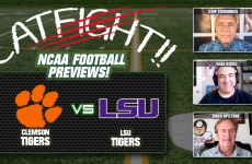 LSU,Clemson,Doug Upstone,Chip Chirimbes,Sean Higgs,College Football,CFB,College Football Week 1,NCAAF,College Football Best Bets,LSU Tigers vs. Clemson Tigers,NCAA Football Best Bets Week 1