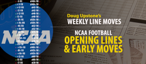 Doug Upstone,College Football,College Football Betting,College Football Betting Line Moves,Sharp Action,Alabama,Missouri,Oregon,Indiana,SMU,Stanford,Purdue,Minnesota,Week 7 College Football Betting Line Moves and Sharp Action