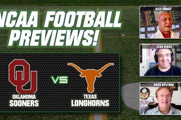 Sean Higgs,Doug Upstone,Alex Smart,College Football Betting,Texas vs Ohlahoma,College Football Betting Preview,College Football Betting Preview & Picks