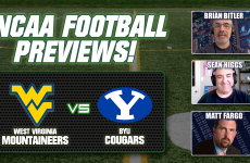West Virginia vs BYU,College Football,College Football Picks,College Football Predictions,Brian Bitler,Sean Higgs,Matt Fargo,NCAA Football picks,Free College Football Picks,BYU,West Virgina