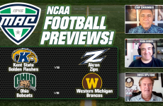 Kent State vs Akron,Ohio vs Western Michigan,NCAA Football Free Picks,Doug Upstone,Sean Higgs,Chip Chirimbes