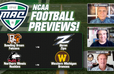 MAC,College Football,Sean Higgs,Doug Upstone,Chip Chirimbes,Western Michigan vs Northern Illinois,Akron vs Bowling Green,NCAA Football Best Bets,NCAA Football Previews