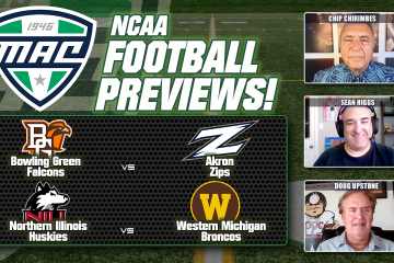 MAC,College Football,Sean Higgs,Doug Upstone,Chip Chirimbes,Western Michigan vs Northern Illinois,Akron vs Bowling Green,NCAA Football Best Bets,NCAA Football Previews