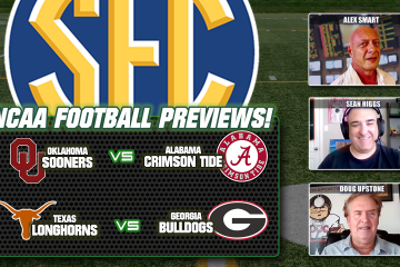 Doug Upstone,Alex Smart,Sean Higgs,Oklahoma,Alabama,Texas vs Georgia,free picks,College Football Best Bets,Oklahoma vs Alabama Betting,Texas vs Georgia Best Bets