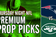 NFL,Jets vs Patriots,Thursday Night Football,Prop Bets,Anytime Touchdown Scorers,NFL Thursday Night Props Best Bets,New York Jets vs New England Patriots,Sean Higgs,Kevin Thomas