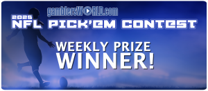 Huge Progressive Pool hit in gamblersWORLD NFL Pick 'Em Contest
