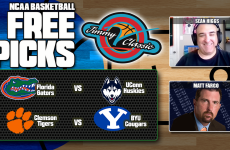 UConn vs Florida,Clemson vs BYU,Jimmy V Classic,College Basketball Best Bets,betting tips,College Basketball Picks,College Basketball Predictions,Sean Higgs,Matt Fargo