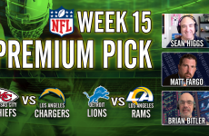 Brian Bitler,Sean Higgs,NFL Picks,Chiefs vs Chargers,Lions vs Rams,NFL Best Bets Week 15