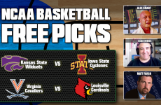 NCAA Basketball Best Bets Today,Alex Smart,Sean Higgs,Matt Fargo,Kansas State vs Iowa State,Virgina vs Louisville