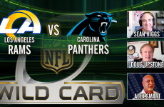 Doug Upstone,Alex Smart,Sean Higgs,Rams vs Panthers,Rams vs Panthers Best Bets,NFL Wild Card Picks,NFL Betting