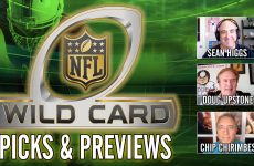 Sean Higgs,Chip Chirimbes,Doug Upstone,NFL Wild Card Weekend,NFL Wild Card Weekend Best Bets,Rams vs Panthers,Bills vs Jaguars,49ers vs Eagles