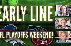 NFL Playoffs,Divisional Round,NFL,NFL Best Bets,Sean Higgs,Chip Chirimbes,Doug Upstone,49ers vs Seahawks,Bills vs Broncos
