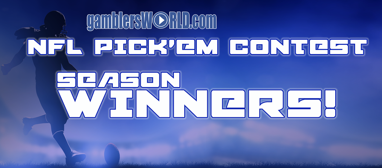 GamblersWORLD Announces winner of 4th Annual Progressive Pick 'Em