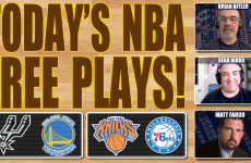 Sean higgs,Matt Fargo,Brian Bitler,76ers vs Knicks,Spurs vs Warriors,NBA Best Bets Today
