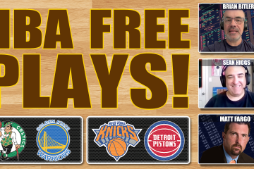 Sean Higgs,Matt Fargo,Brian Bitler,NBA,Pistons vs Knicks,Celtics vs Warriors,NBA Best Bets Today