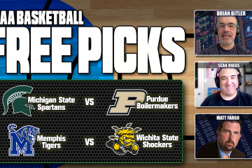 College Basketball Best Bets,Michigan State vs Purudue,Memphis vs Wichita State,Sean Higgs,Matt Fargo,Brian Bitler