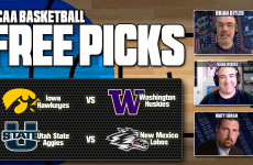 NCAA Basketball Best Bets Today,Iowa vs Washington,Brian Bitler,Sean Higgs,Matt Fargo,Utah State vs New Mexico