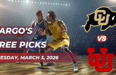 Matt Fargo,Colorado Buffaloes,Utah Utes,Colardo Buffaloes vs Utah Utes,Free CBB Play