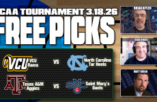 March Madness,Best Bets,Texas A&M vs Saint Mary's,VCU vs UNC,First Round,2 BEST BETS for Thursday March Madness,Matt Fargo,Sean Higgs,Brian Bitler