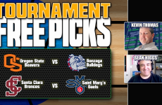 Kevin Thomas,Sean Higgs,Oregon State vs Gonzaga,Santa Clara vs Saint Mary's,College Basketball Picks Today